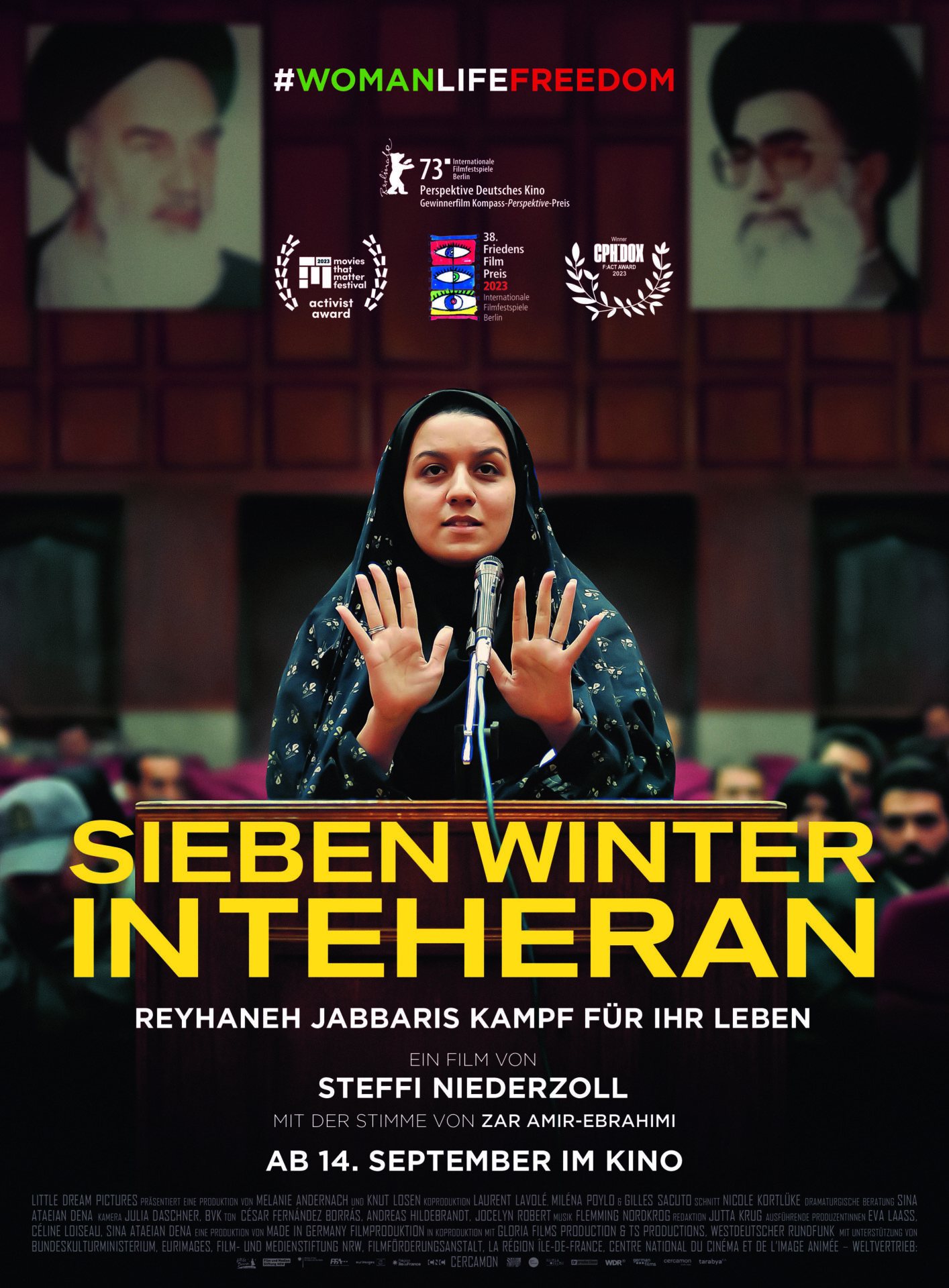 Filmplakat Sieben Winter in Teheran
