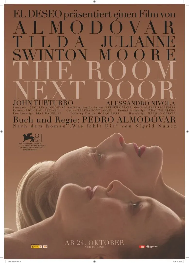 Filmplakat The Room Next Door