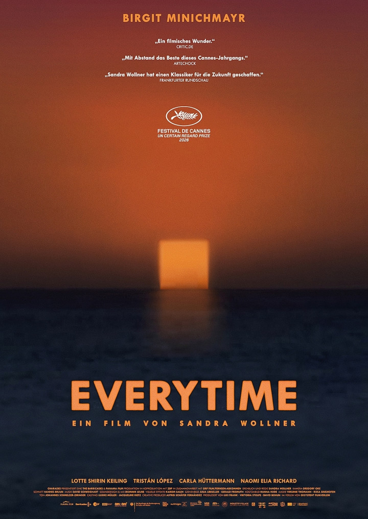 Filmplakat „Everytime“ von Sandra Wollner